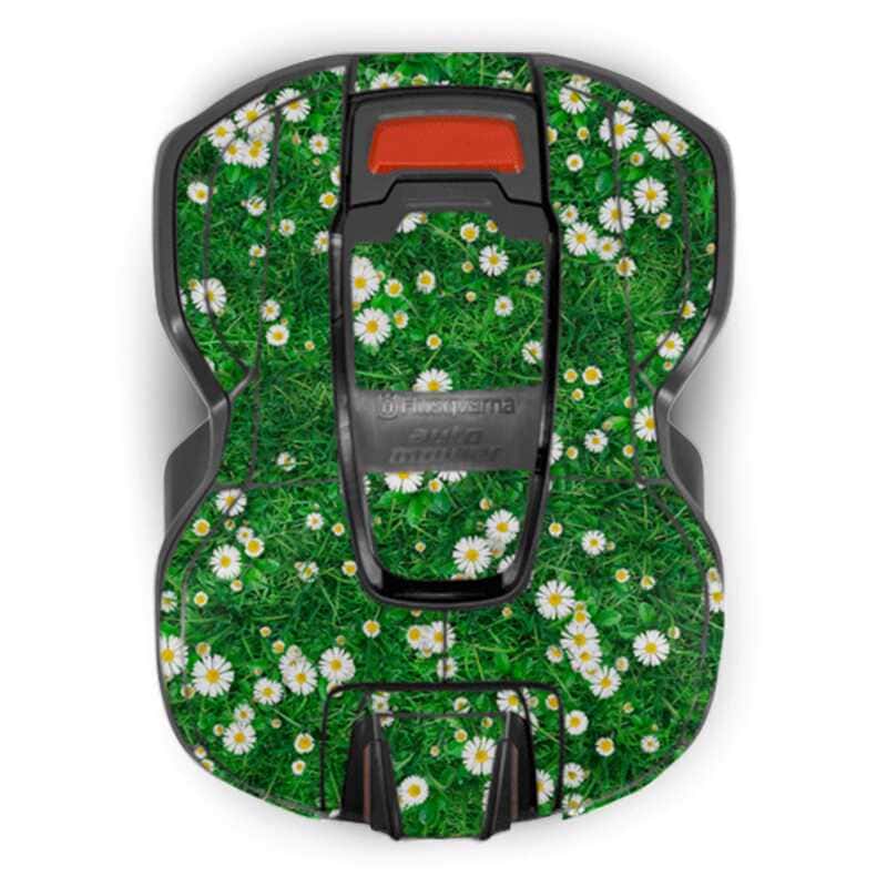 Automower® lillemustriga kleebis