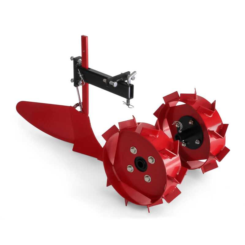 Muldaja metallratastega