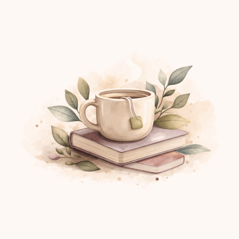 Burnout recovery hub image with restful cozy scene and gentle self care mood for ADHD and mental fatigue support