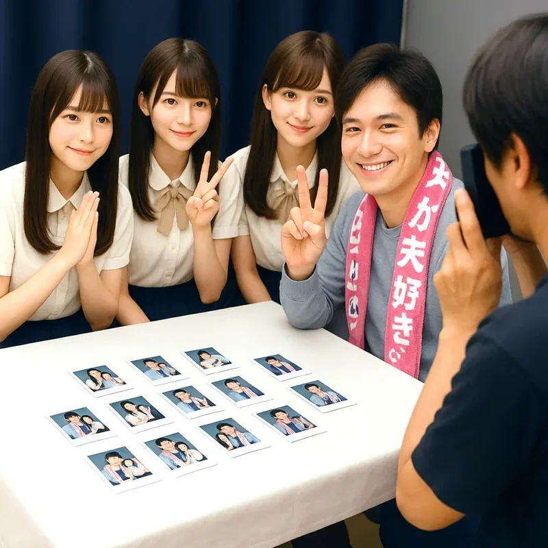 アイドル、V系イベントで人気のinstax mini チェキ用アルバム(チェキ帳)の製作