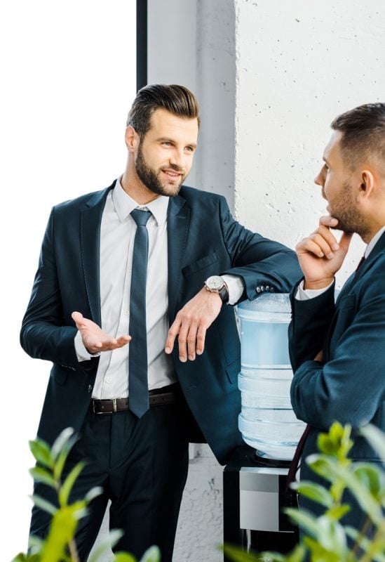 office workers in suits