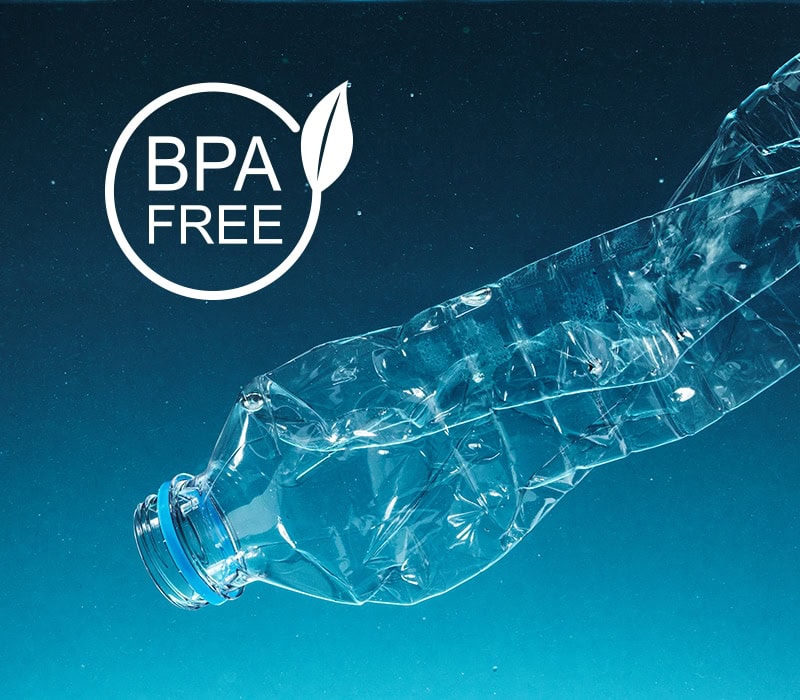 Single use plastic bottles in ocean