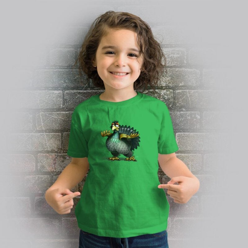 Funnyfriend Kids T-Shirt Auerhahn kelly green
