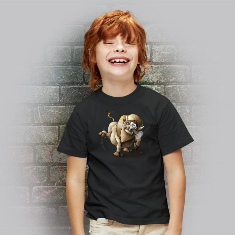 Funnyfriend Kids T-Shirt Bulle schwarz