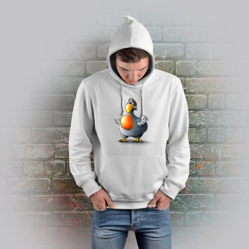 Funnyfriend Hoodie Dodo weiß