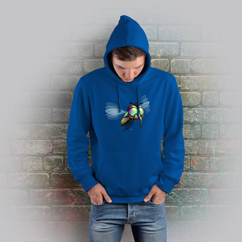Funnyfriend Hoodie Fly blue