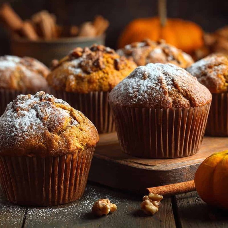 Pumpkin Spice Muffins Tarifi – Balkabaklı Baharatlı Muffin