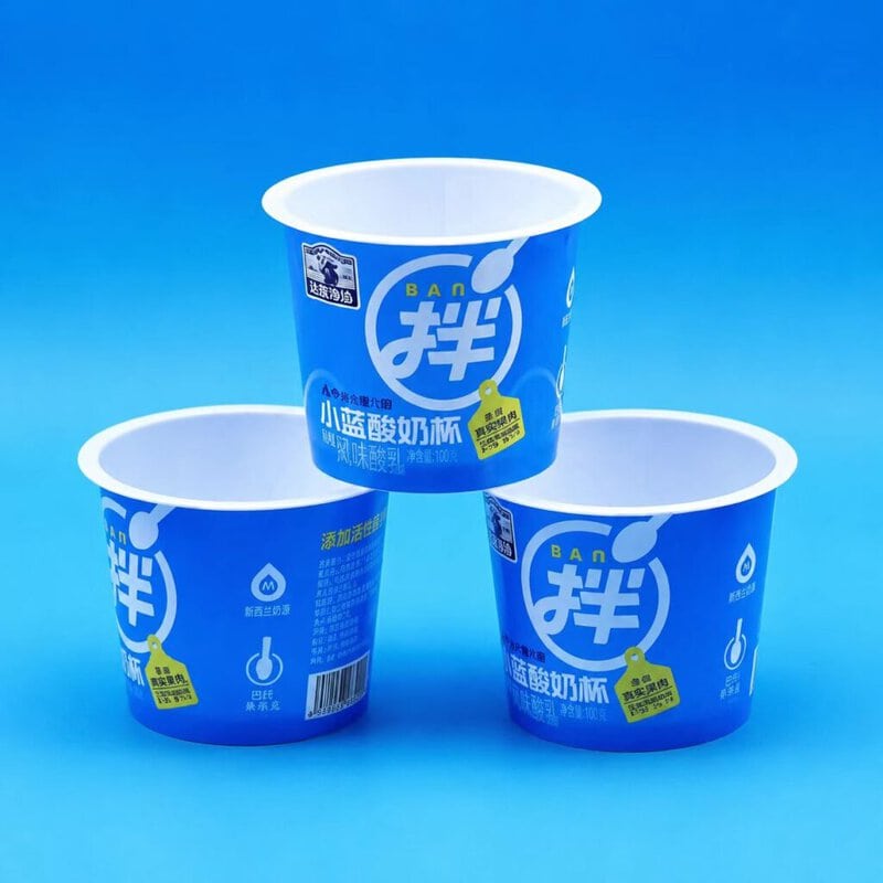 In-Mold Labeled Food Containers for IML Packaging