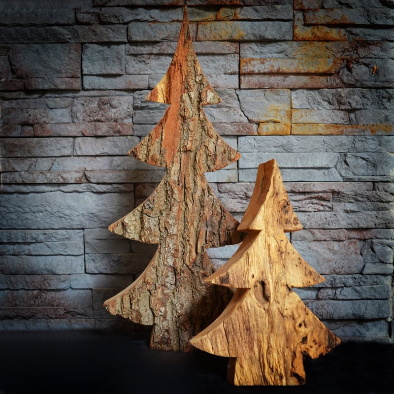 Tanne, rustikal (verschiedene Größen)