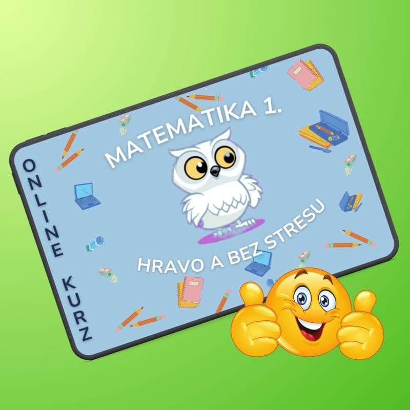 Online kurz Matematika pre prvý ročník ZŠ a domškolákov