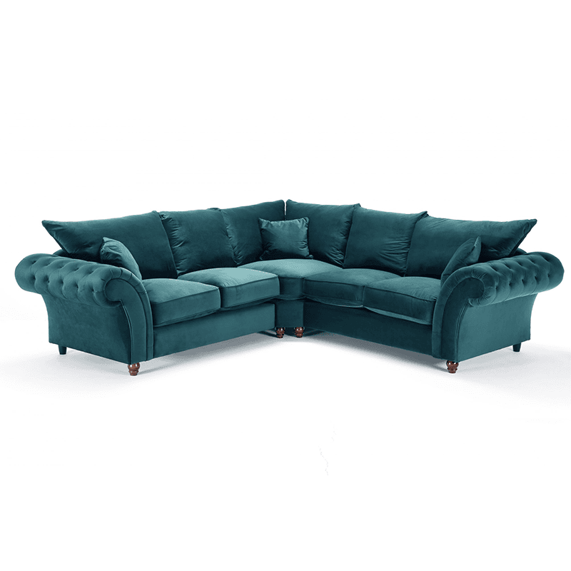 Aster — Narożnik z Wysokimi Poduszkami