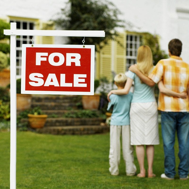 home for sale sign