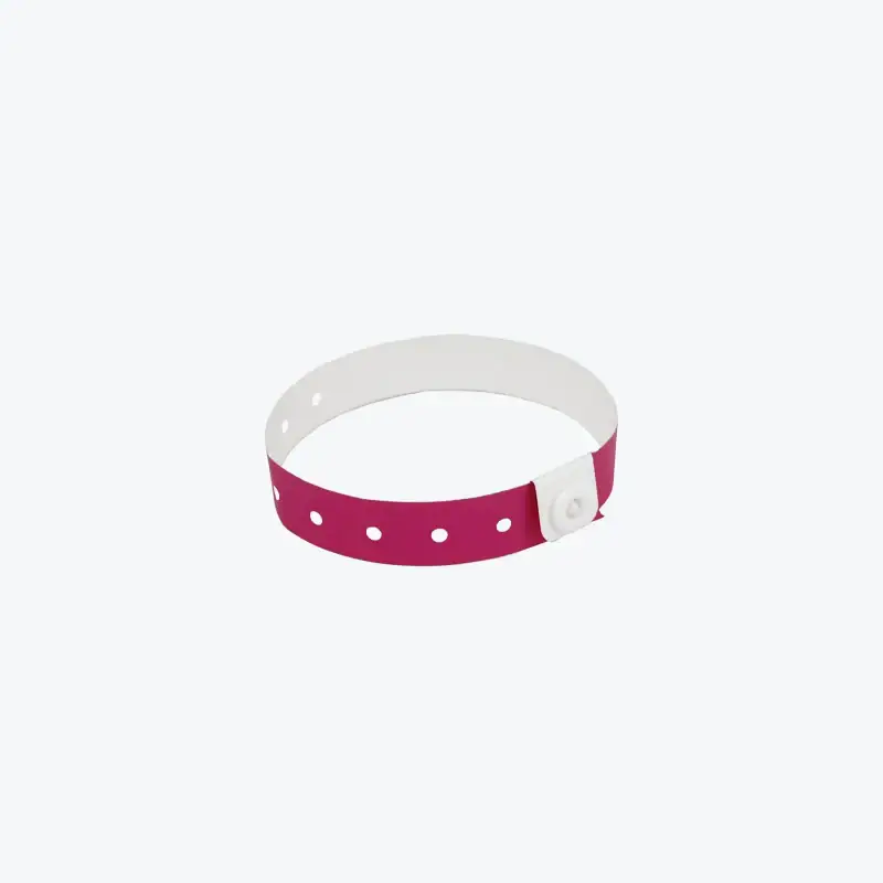 3/4" Custom Vinyl Wristbands