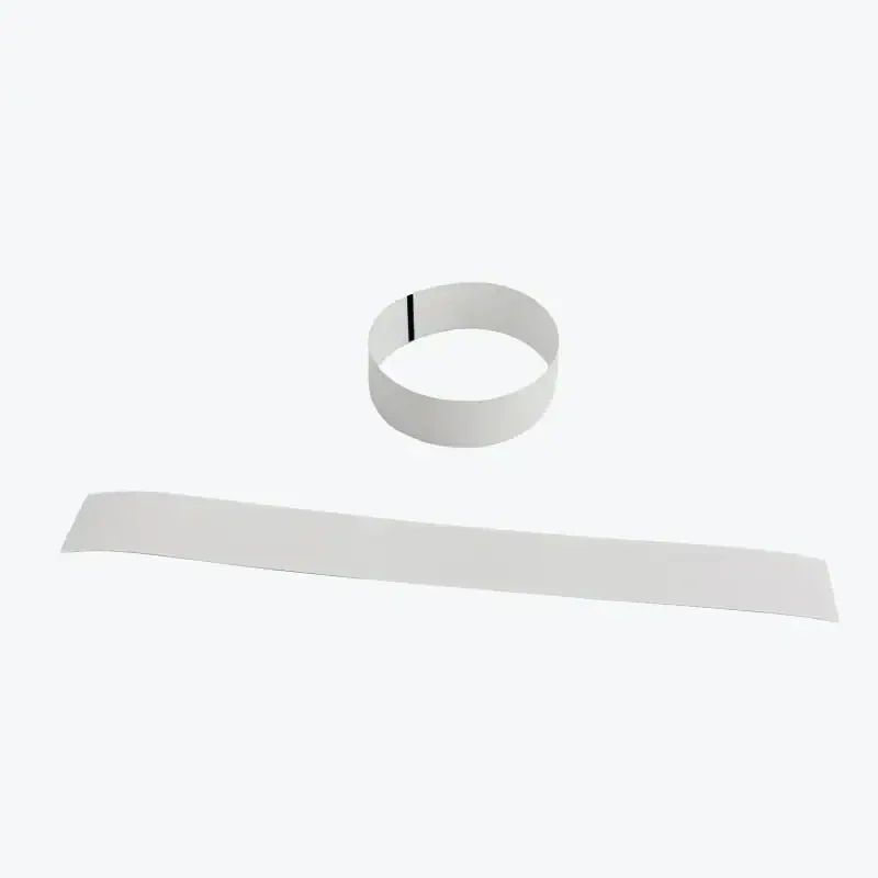 1" Plain Tyvek Wristbands