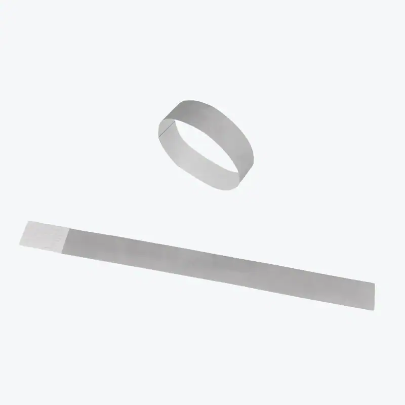 3/4" Plain Tyvek Wristbands