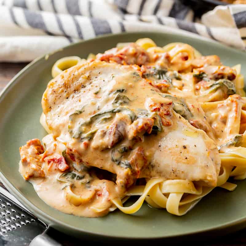 Tuscan chicken pasta