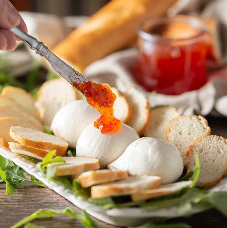 how to make burrata appetizer