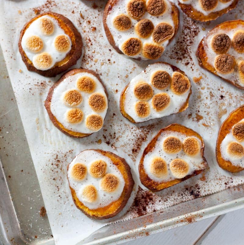 Sweet Potato Casserole Bites