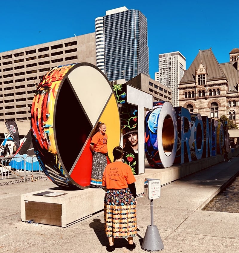 National Day for Truth and Reconciliation: Indigenous Legacy Gathering on Nathan Phillips Square honours residential school survivors