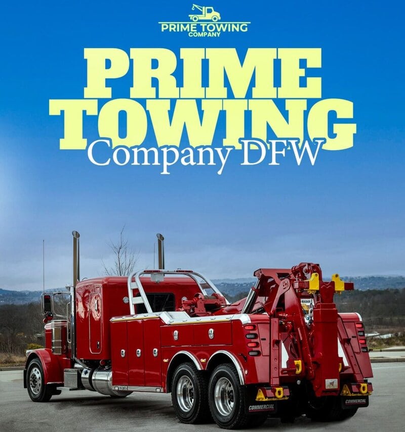 Towing Services in Dallas–Fort Worth | Prime Towing Company Locations
