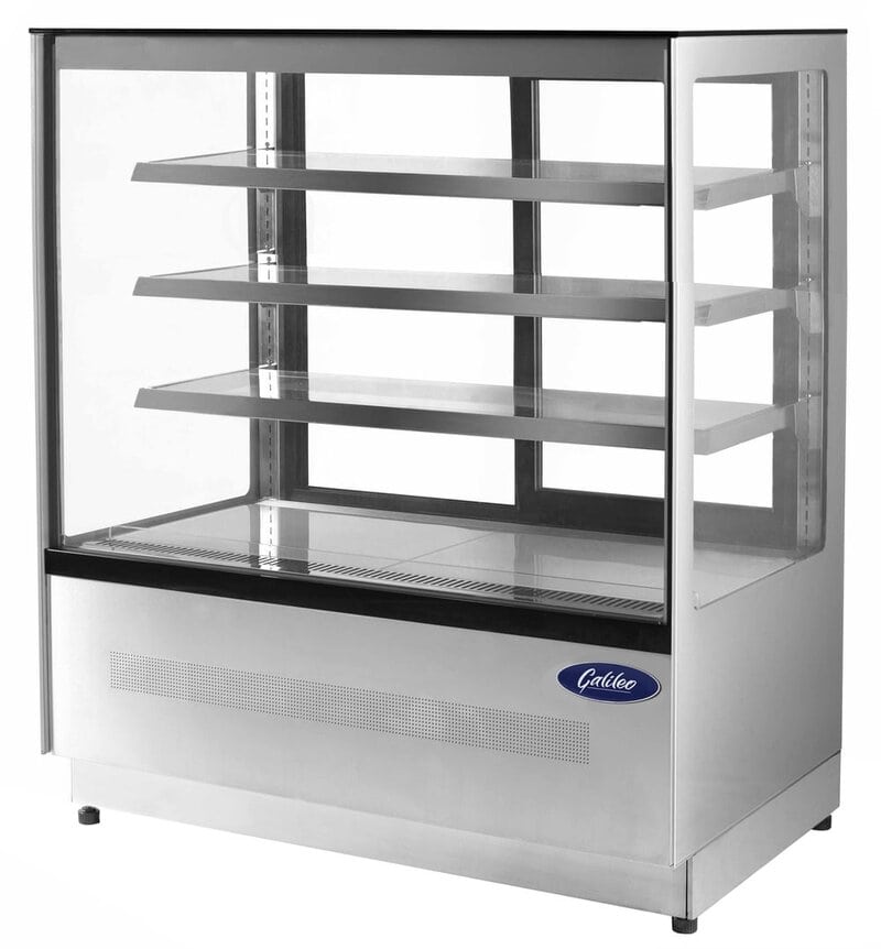 Neutral Display Cabinet - 0.9m