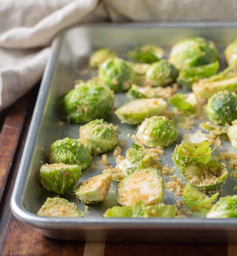 Raw Seasoned Brussels Sprouts