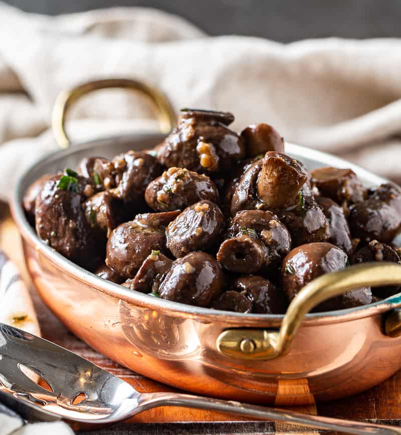 garlic butter mushrooms