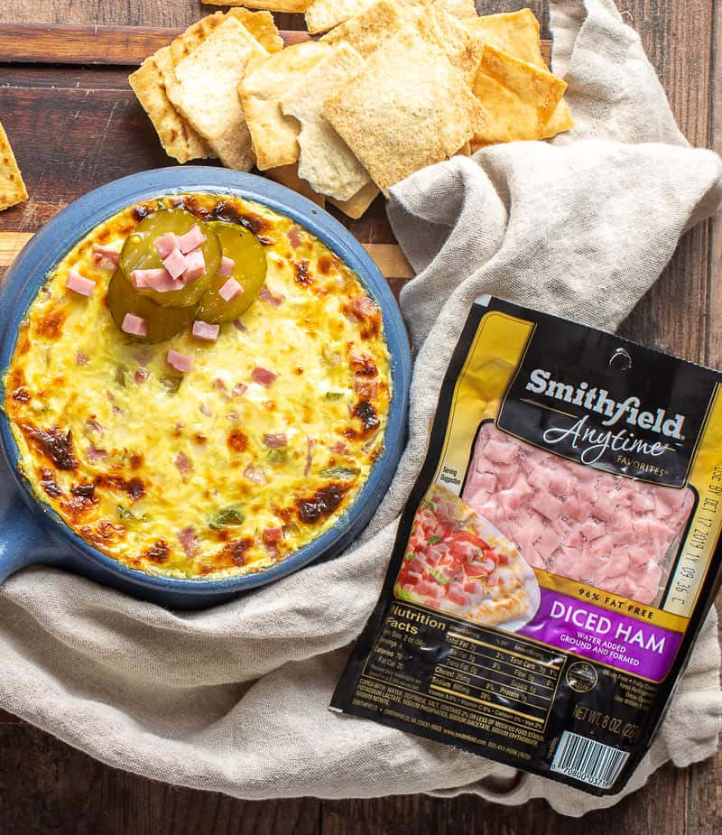 Cuban Sandwich Dip with Smithfield Ham