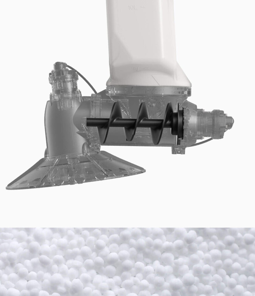 Refaccion Tornillo Sin Fin Grande para Dron de Cultivo DJI Agras T25P
