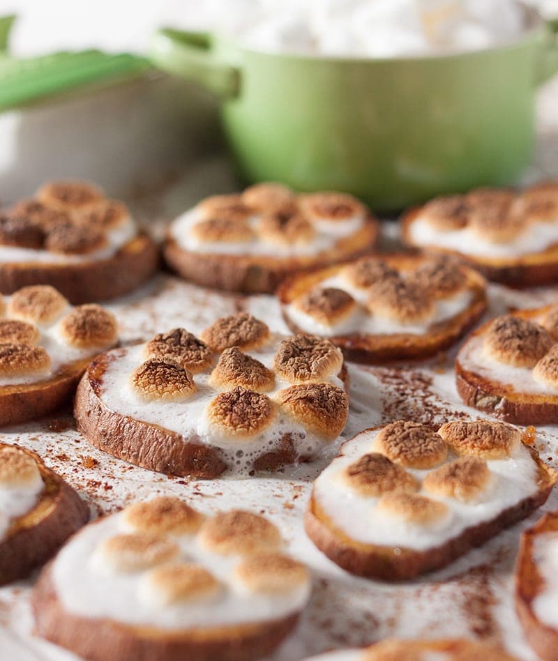 Sweet Potato Casserole Bites