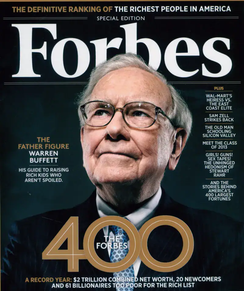 Get featured in Forbes