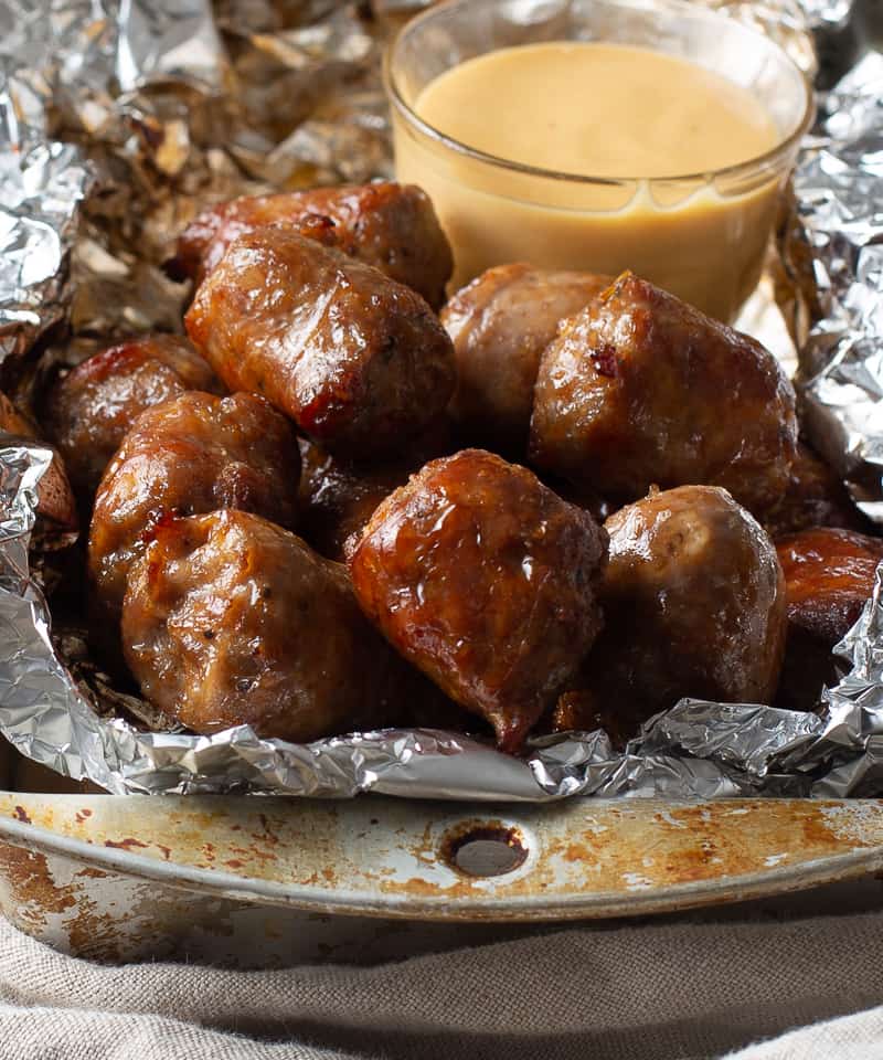 White Wine Sausage Bites