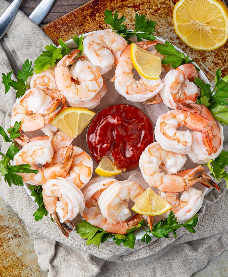 Jumbo Shrimp Cocktail Platter