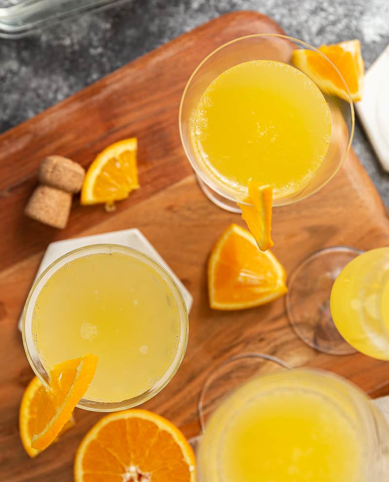 orange juice for mimosas