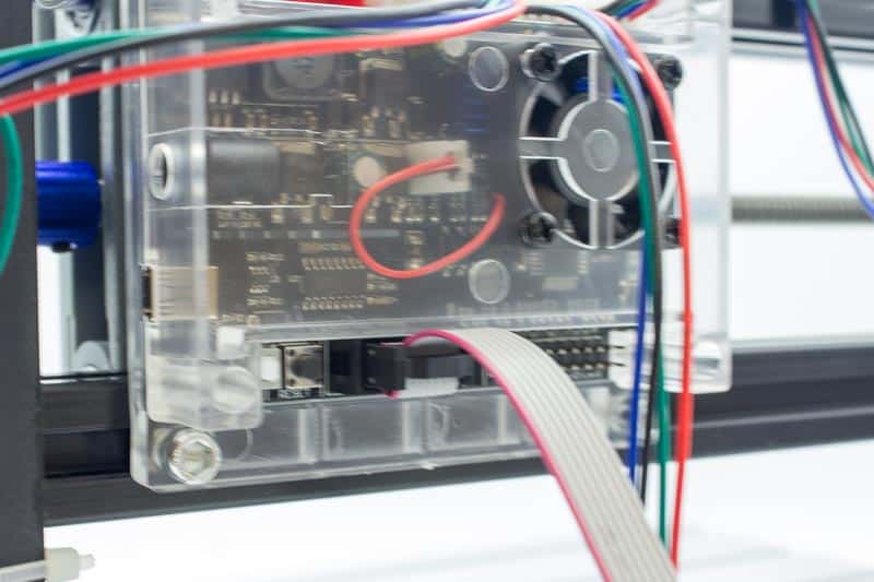 3018 offline controller plugged into the control board