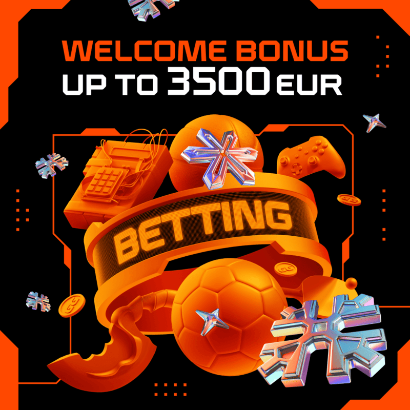 GGBet welcome bonus showing sports deposit bonus and casino welcome package with free spins
