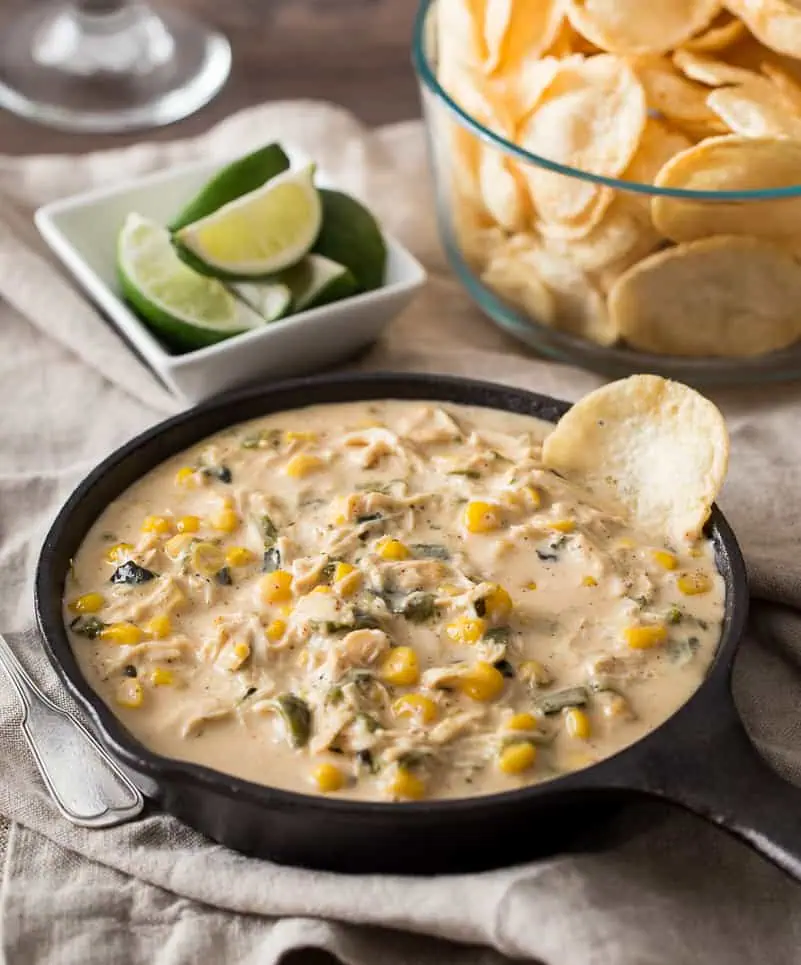 Chicken Queso Dip