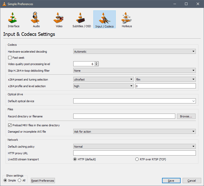Enable DirectX Video Acceleration 2.0