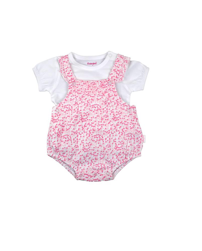 Peto Algodón Camiseta Rosa Babybol