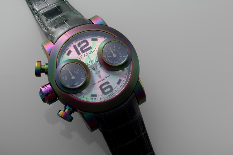 Lot#PS3002 Graham Swordfish Iris // 2SWBB.B39L Watches