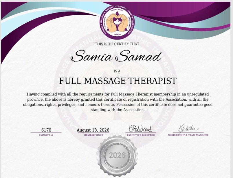 Samia Full RMT License