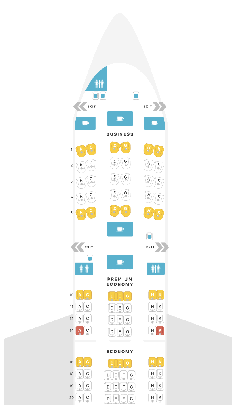 Lufthansa A340 Business Class von Astana nach Frankfurt Lufthansa A340 Business Class von Astana nach Frankfurt