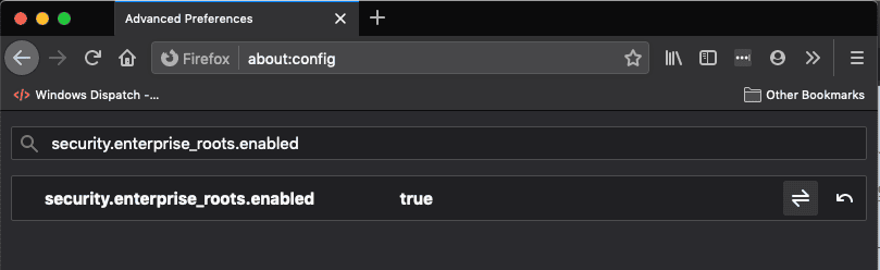 Disable-security.enterprise_roots.enabled-on-Firefox-Browser-Settings