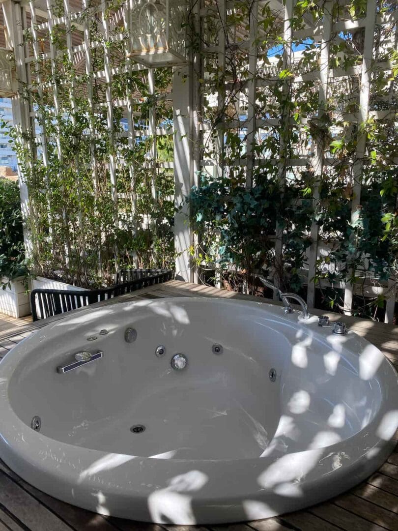 Foto von Janina 
Jacuzzi im Titanic Deluxe Lara
