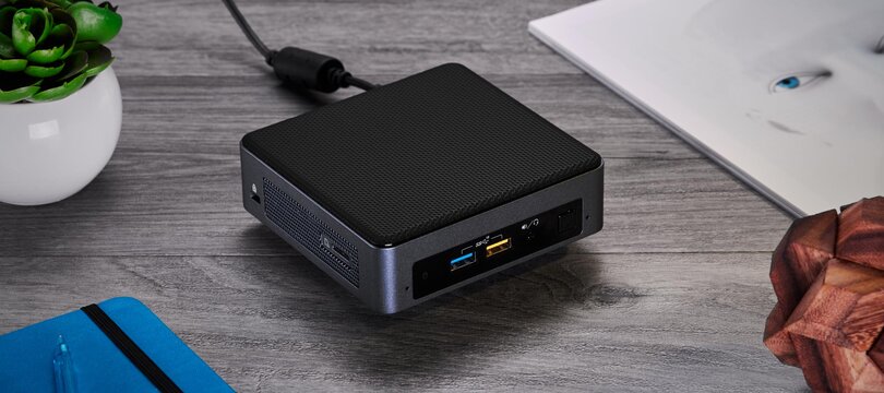 Intel NUC mit Sondergehäuse "Black Matrix"