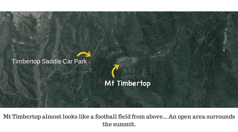 Mt Timbertop Arial View