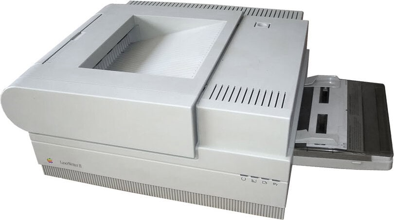 Der Laserdrucker - ein entscheidendes Element beim Erfolg von DTP (Foto: Vintage Computers)