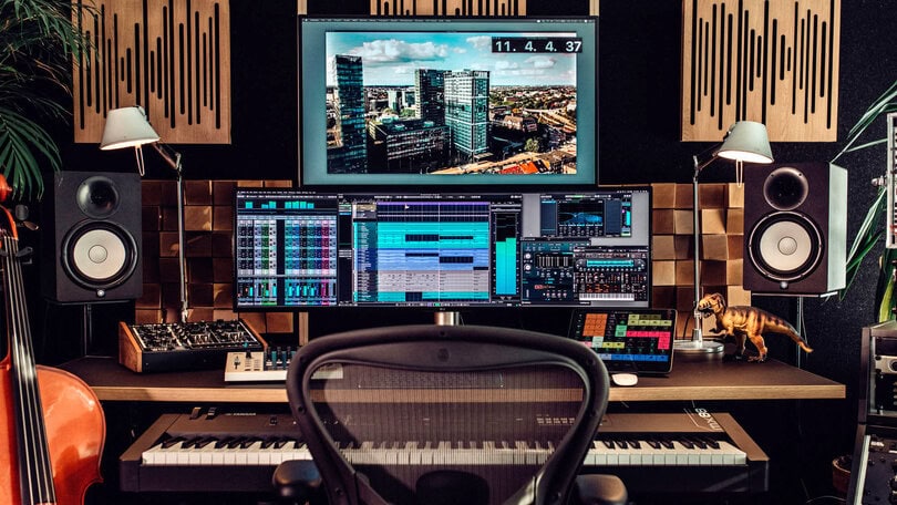So kann ein digitales Tonstudio aussehen (Foto: Steinberg Cubase)