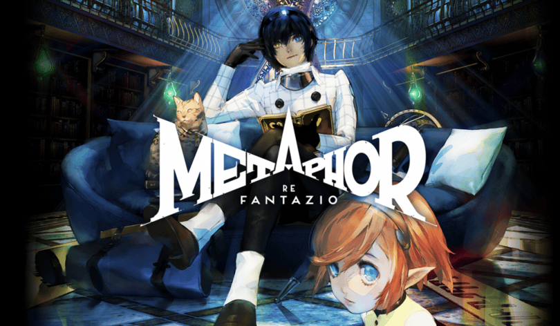 Metaphor ReFantazio key art showing protagonist Will and his fairy companion Gallica.