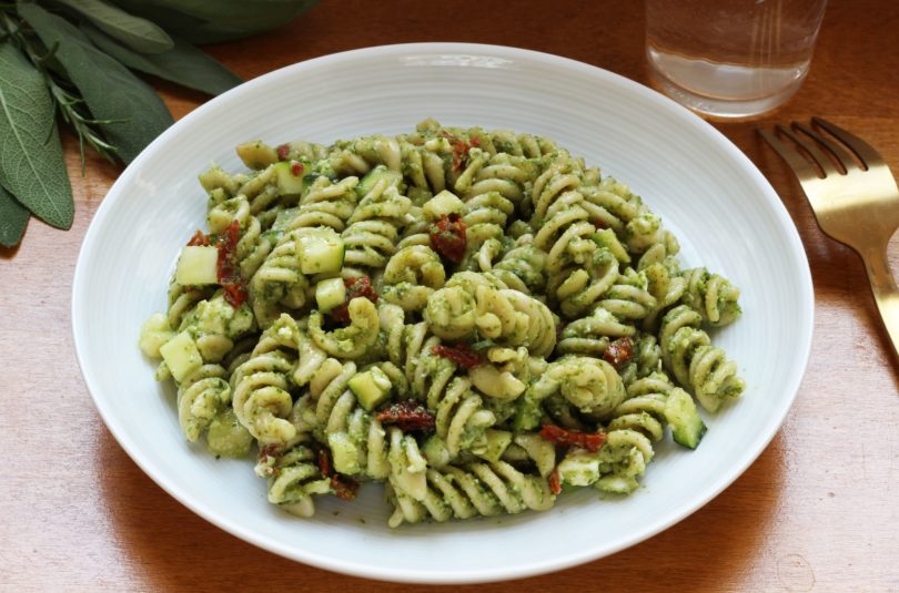 Pâtes au pesto de roquette 3 pates-pesto-de-roquette